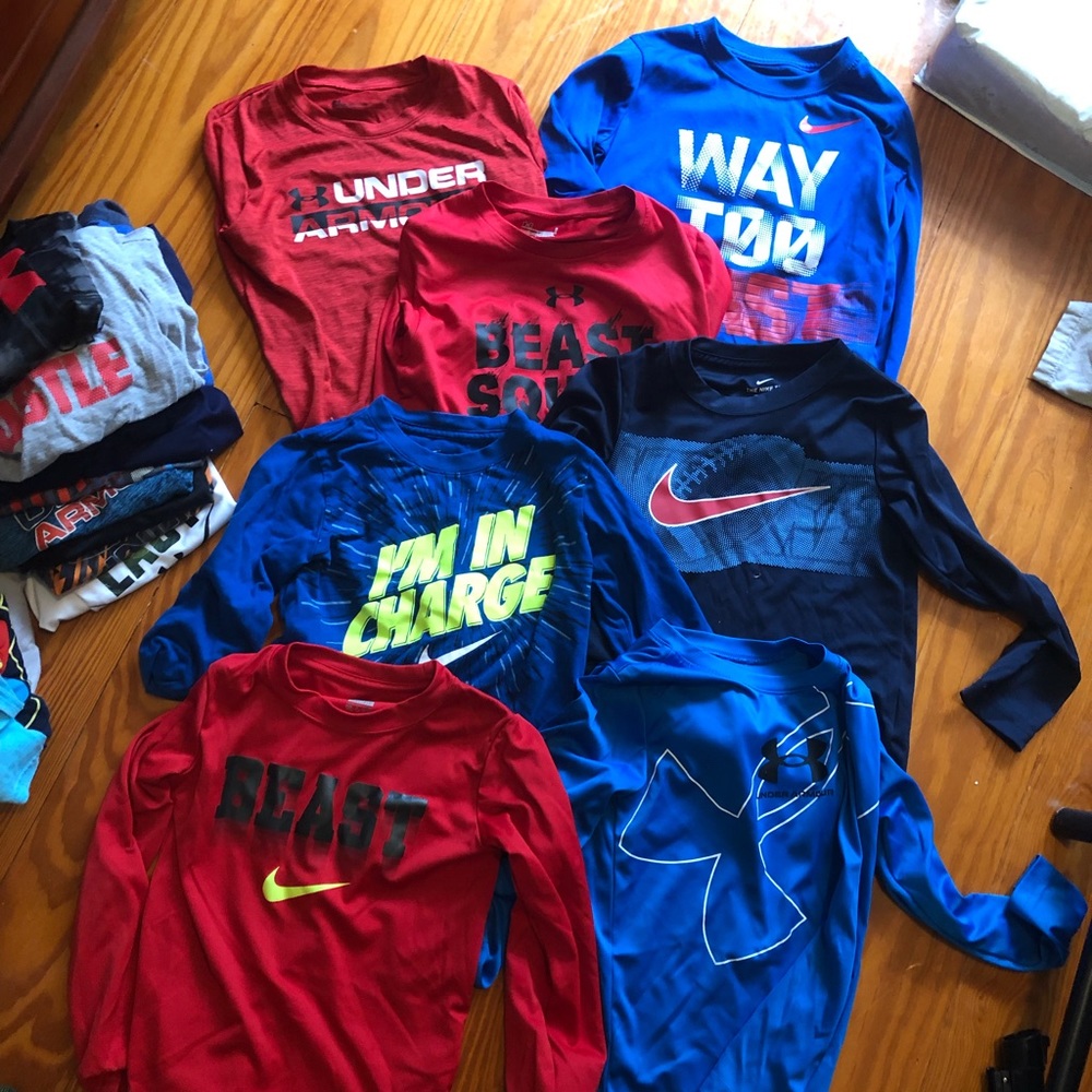 Sports shirts size 6